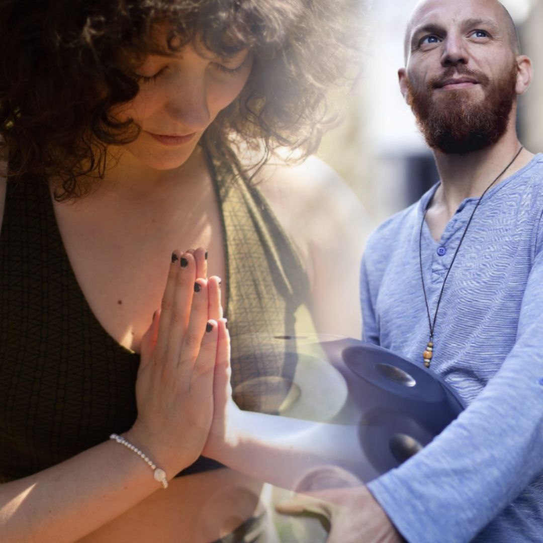 She Yin Yoga mit Handpan – Rebecca & Max