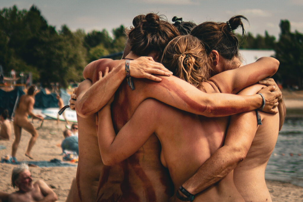 Cat & Cow Healing Umarmung