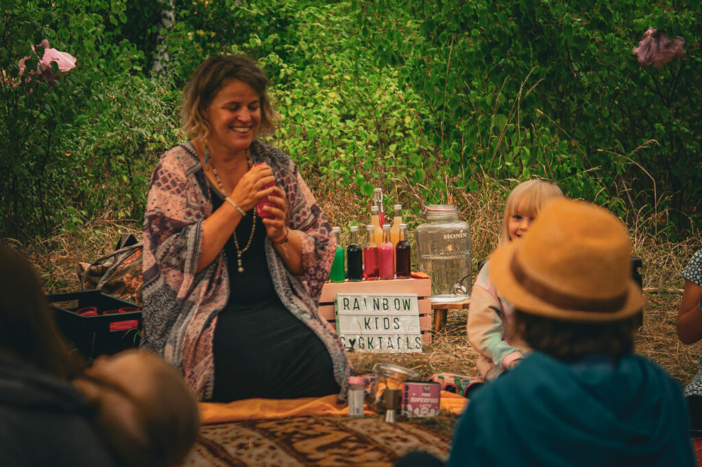 Cat & Cow Rainbow Cocktails