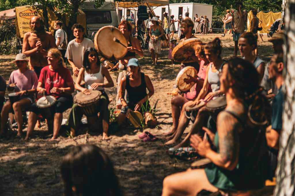 Cat & Cow Workshop Trommeln