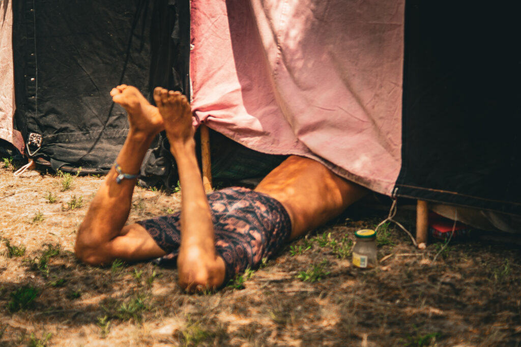 Cat & Cow Workshops Zelt